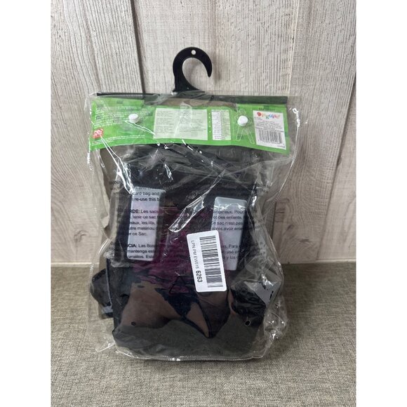 Minecraft Ender Dragon Costume YL 10-12  Jumpsuit Hood Detachable Tail Headpiece - Picture 2 of 5